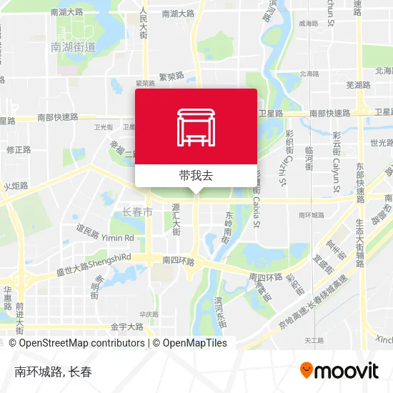 南环城路地图