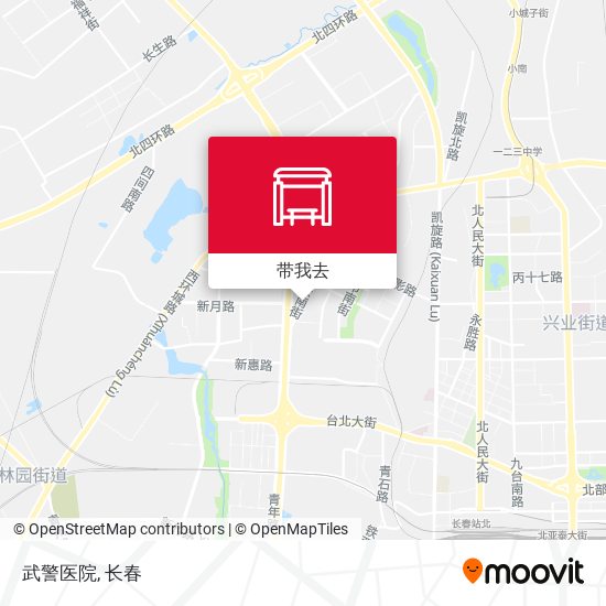 武警医院地图