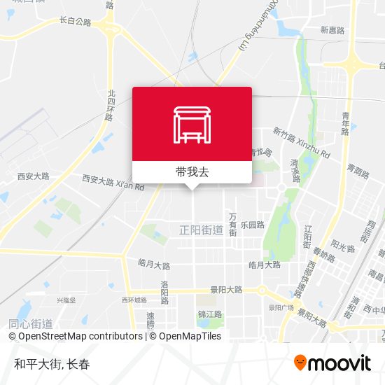 和平大街地图