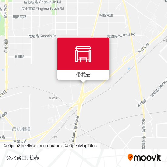 分水路口地图
