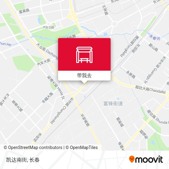 凯达南街地图