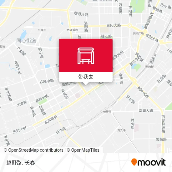 越野路地图