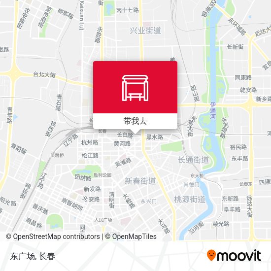 东广场地图