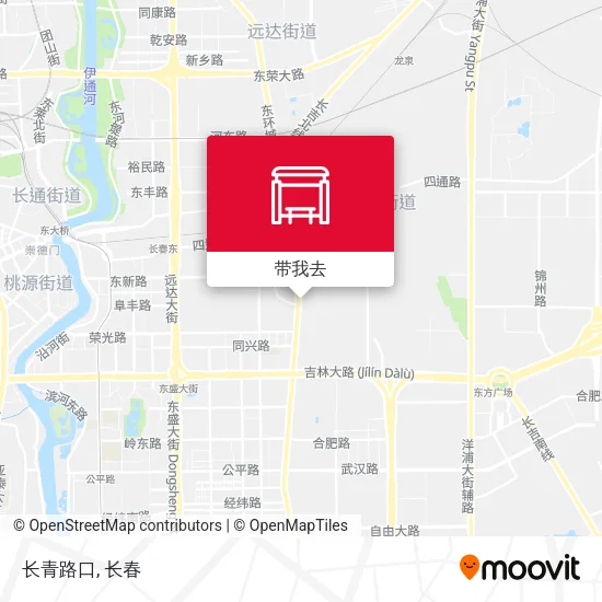 长青路口地图