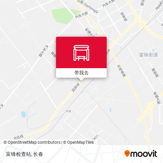 富锋检查站地图