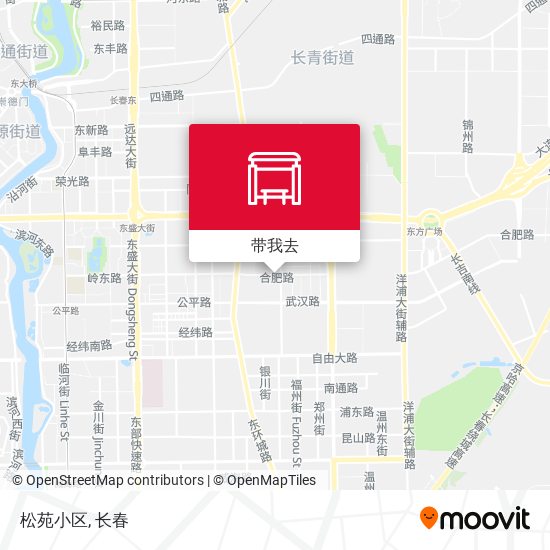 松苑小区地图