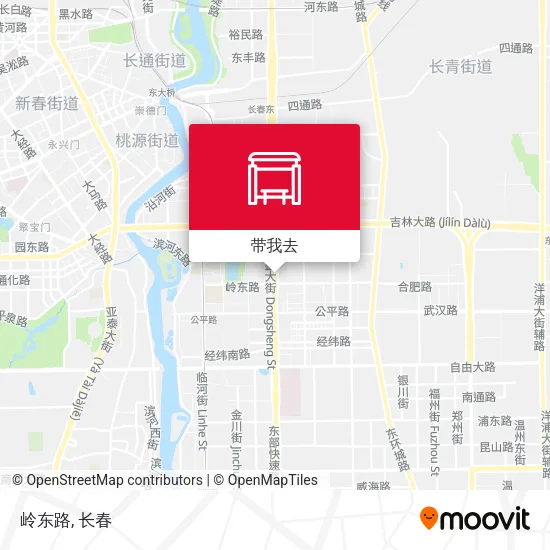 岭东路地图