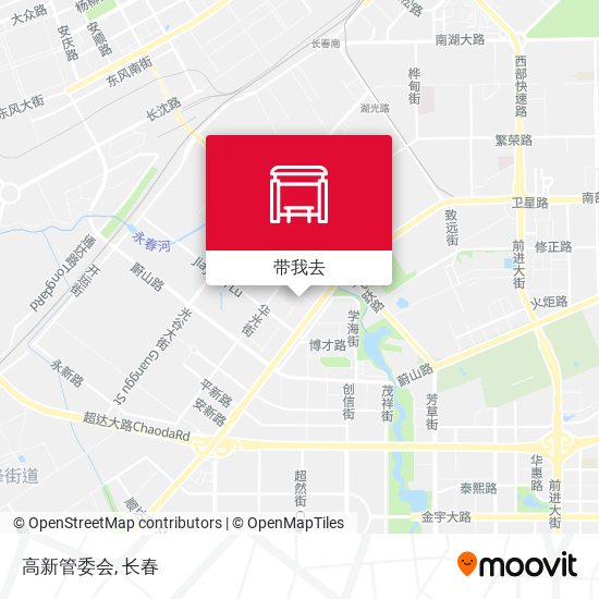 高新管委会地图