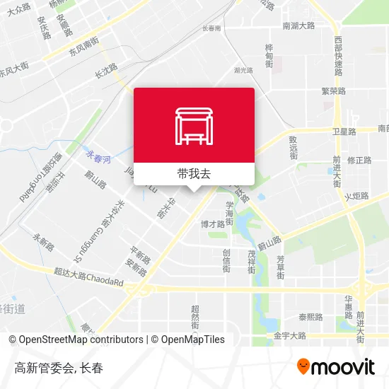 高新管委会地图