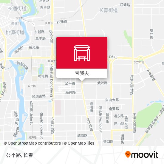 公平路地图