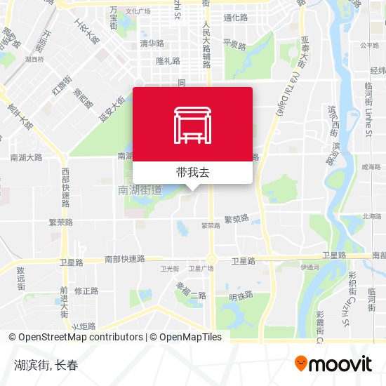 湖滨街地图