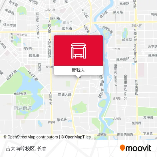 吉大南岭校区地图
