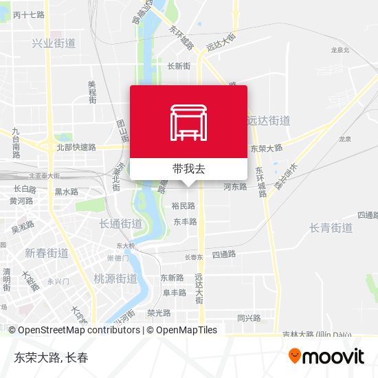 东荣大路地图