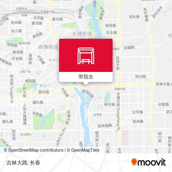 吉林大路地图