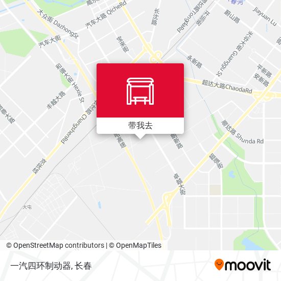 一汽四环制动器地图