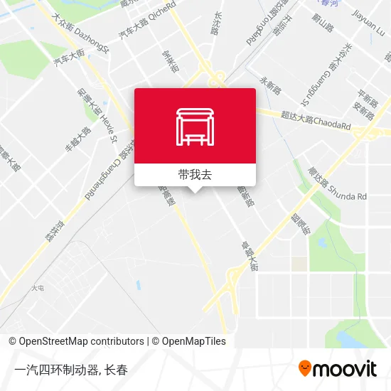 一汽四环制动器地图