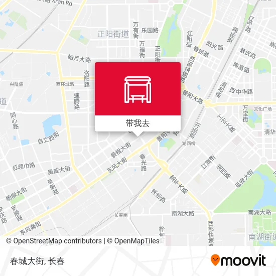 春城大街地图