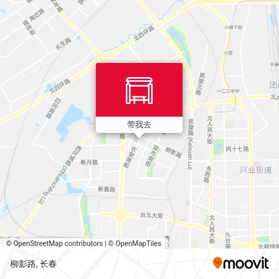 柳影路地图