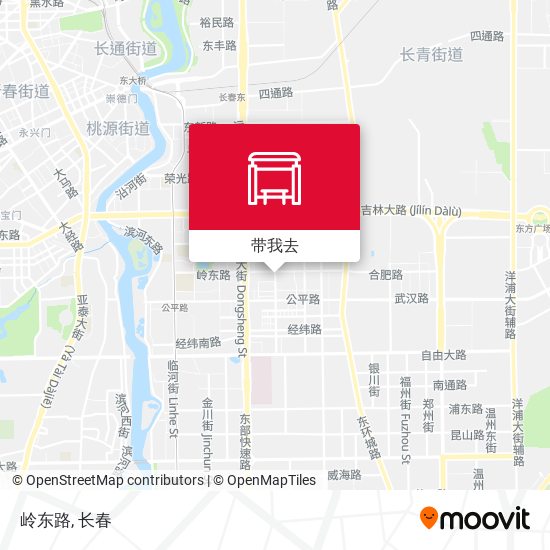 岭东路地图