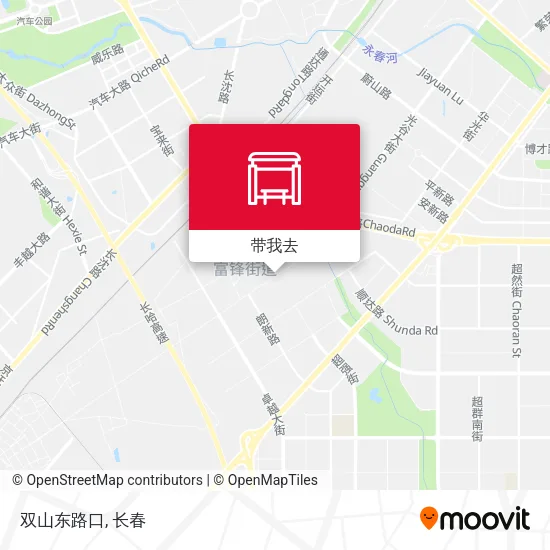 双山东路口地图