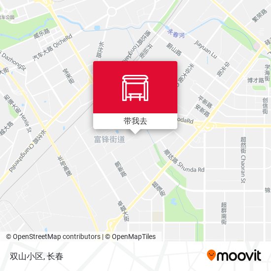 双山小区地图