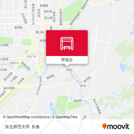 东北师范大学地图