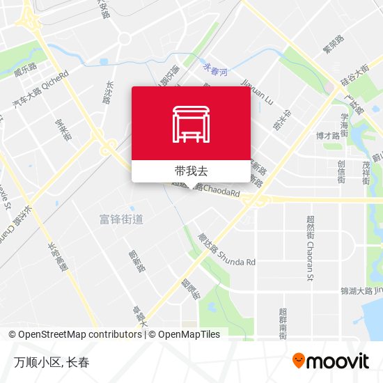 万顺小区地图