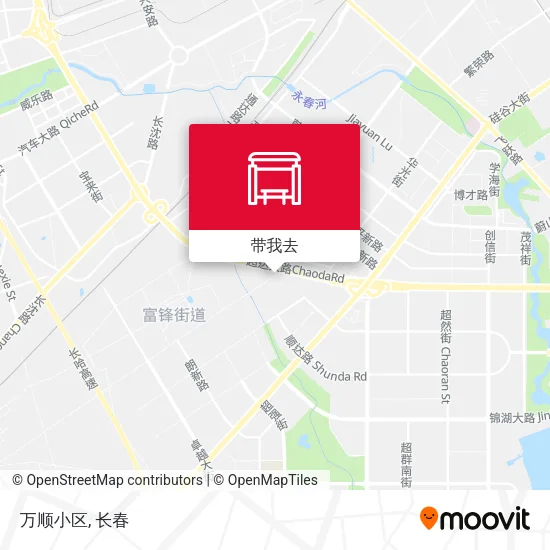 万顺小区地图