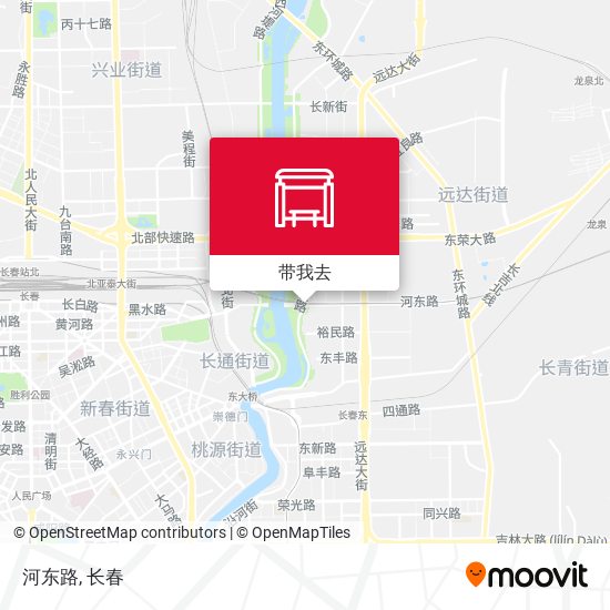 河东路地图
