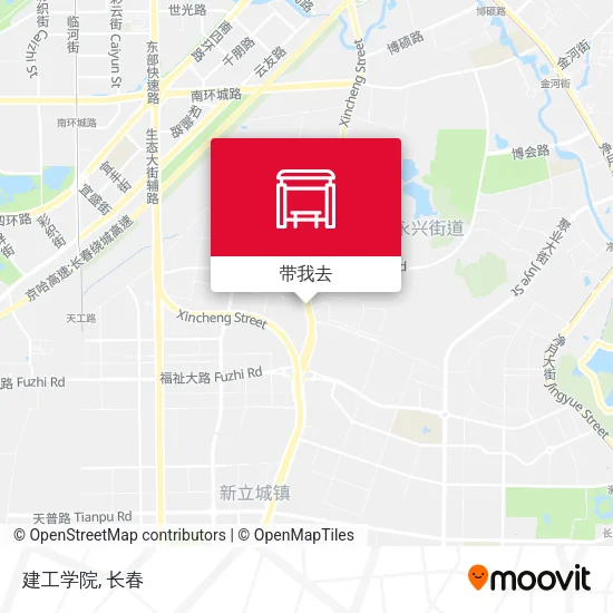 建工学院地图