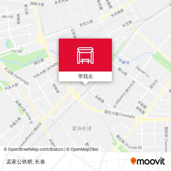 孟家公铁桥地图