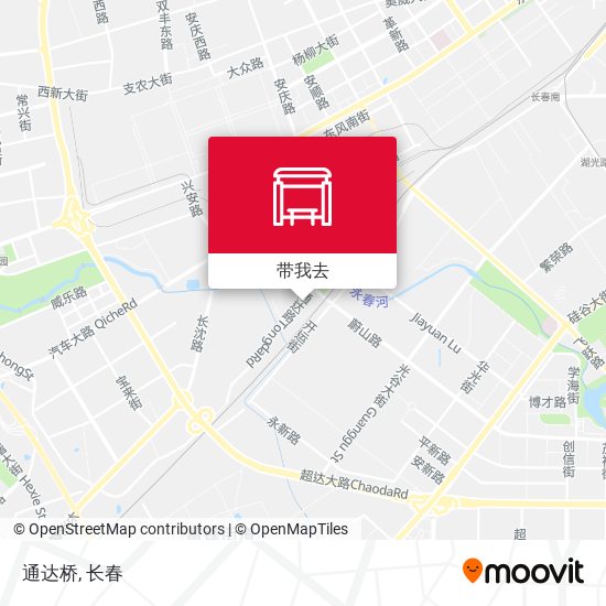 通达桥地图