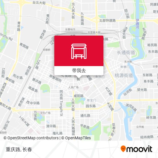 重庆路地图