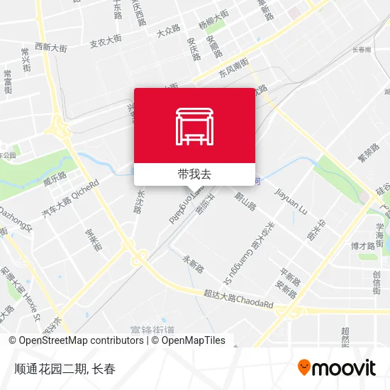 顺通花园二期地图
