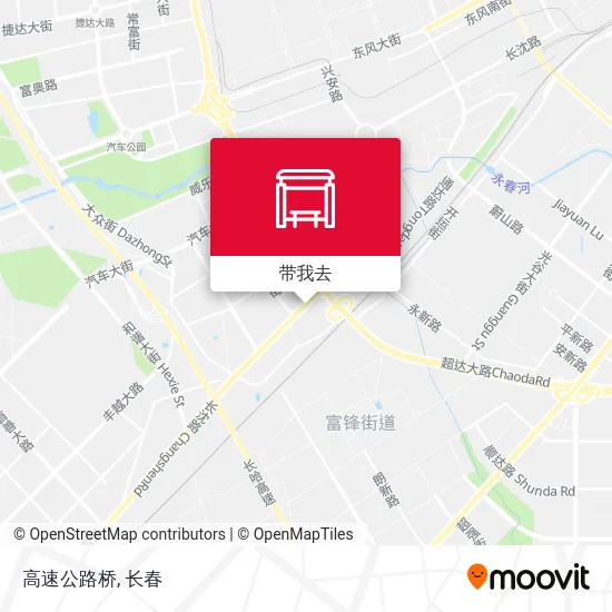 高速公路桥地图