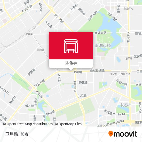 卫星路地图