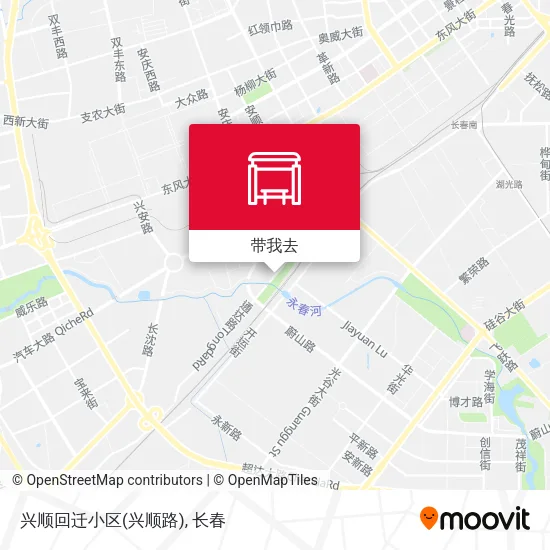 兴顺回迁小区(兴顺路)地图