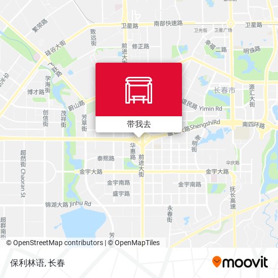 保利林语地图