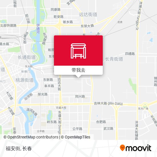 福安街地图