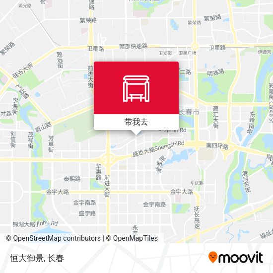 恒大御景地图