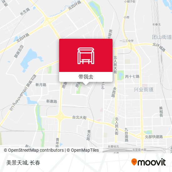 美景天城地图