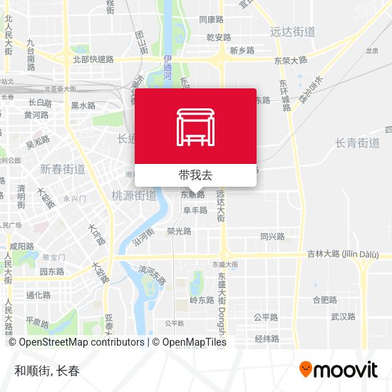 和顺街地图