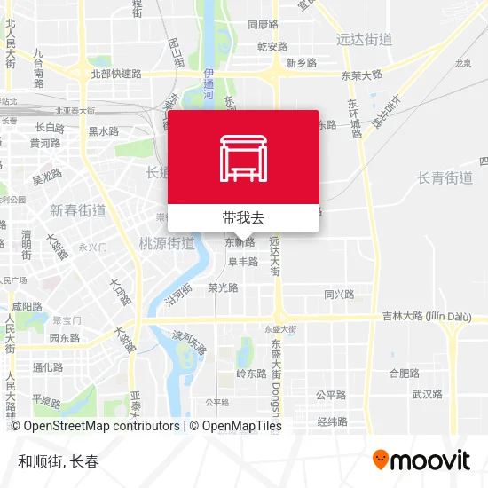 和顺街地图