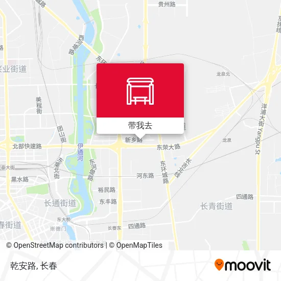 乾安路地图