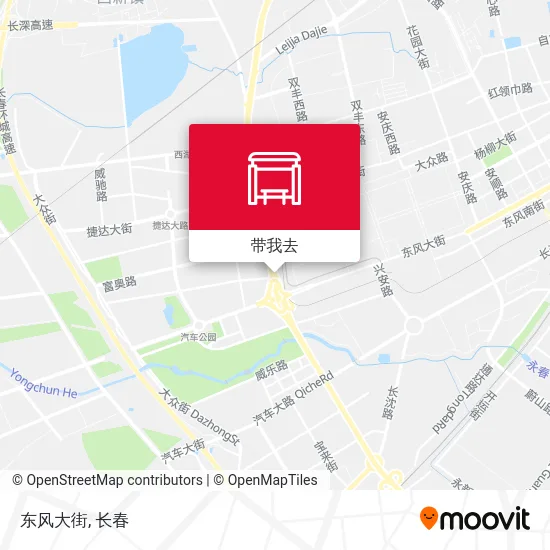 东风大街地图