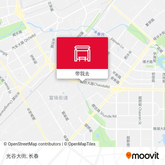 光谷大街地图