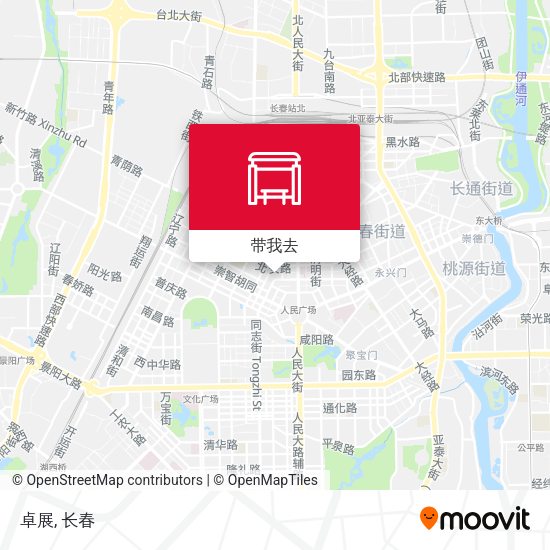 卓展地图