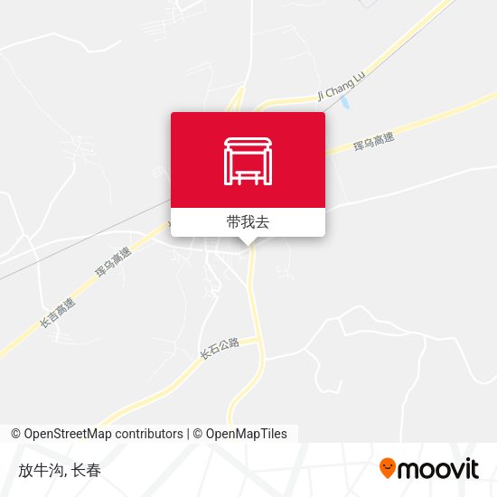 放牛沟地图