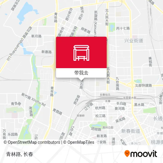 青林路地图