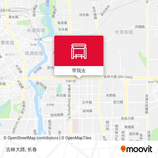 吉林大路地图